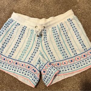 Lilly Pulitzer Embroidered Katia shorts sz small